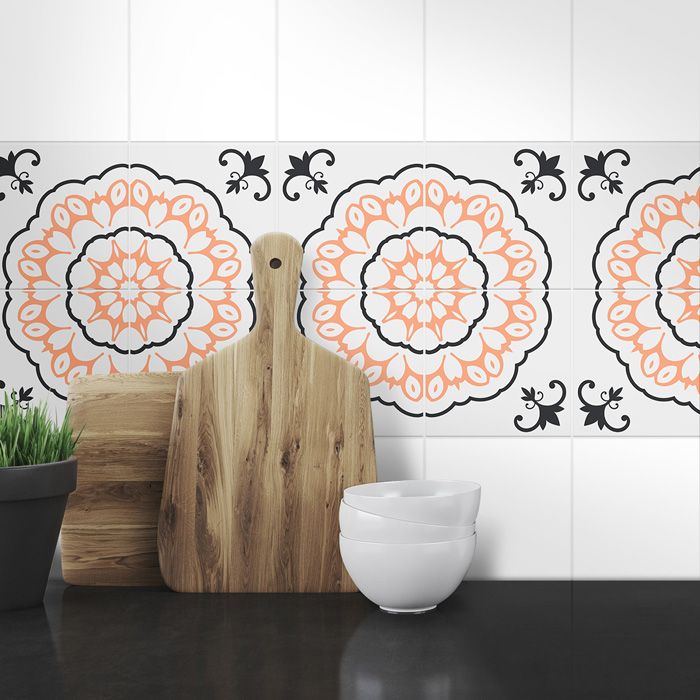 Fliesenaufkleber 4er Set - Lilli main product photo