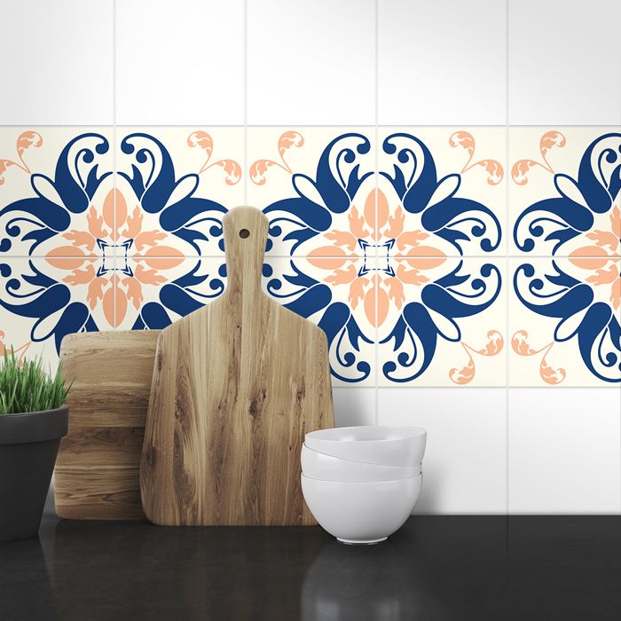 Fliesenaufkleber 4er Set - Tamara main product photo