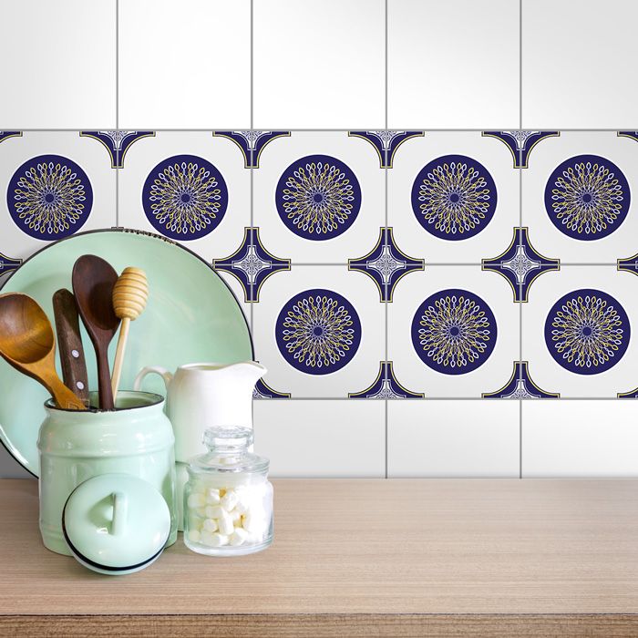 Fliesenaufkleber 4er Set - Tina main product photo